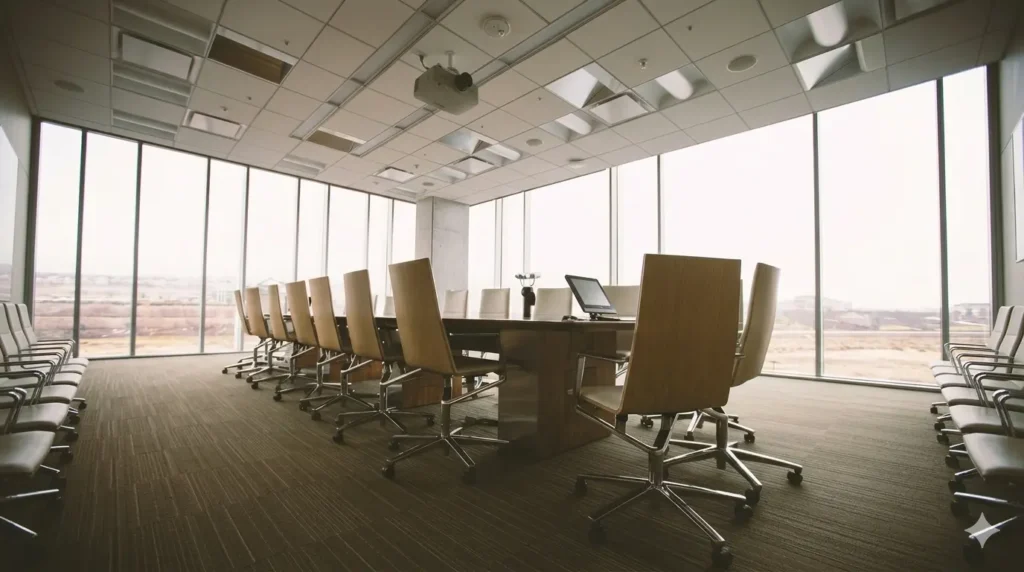 Modern conference room