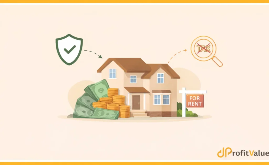 No taxes on rental income