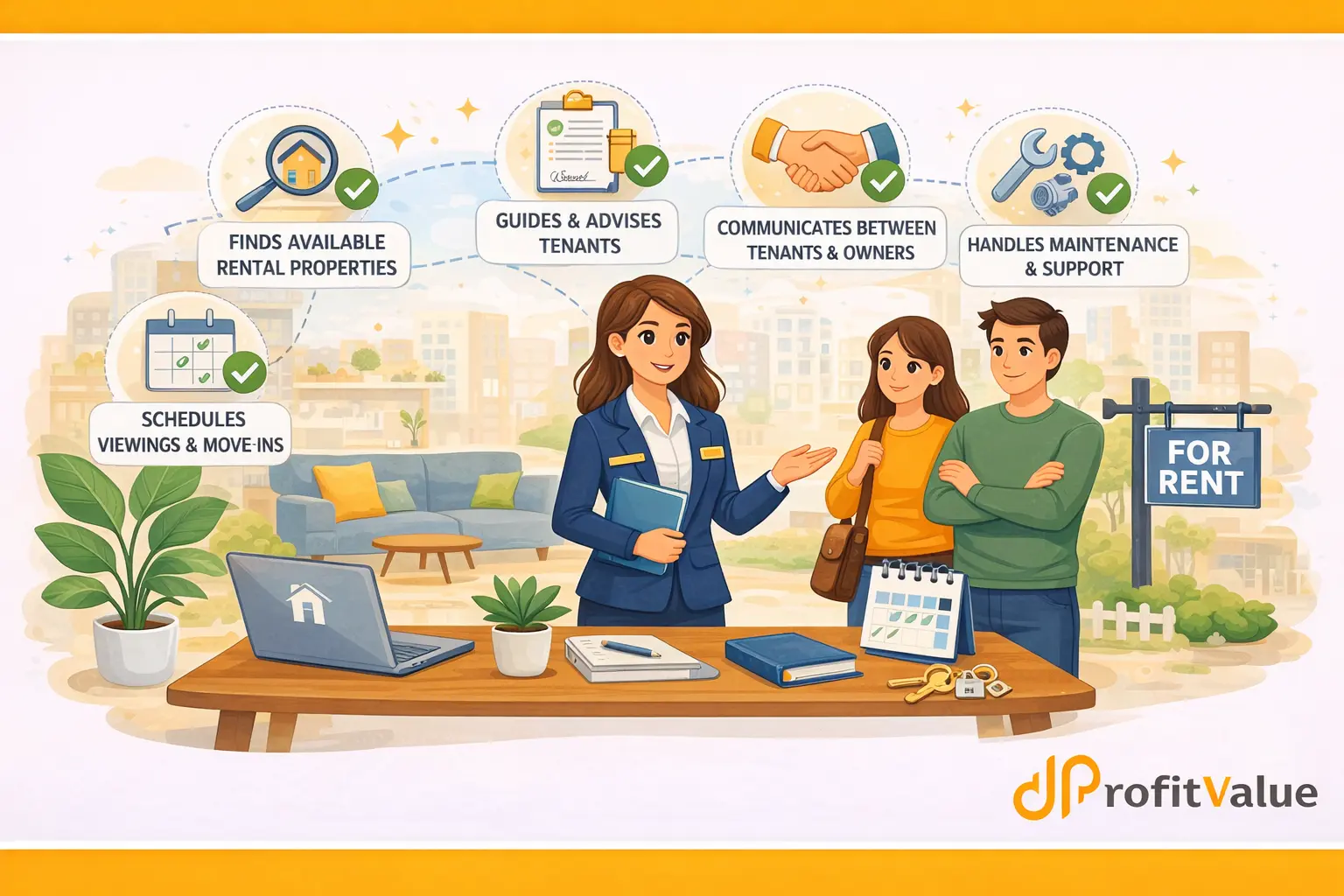 What is a leasing agent