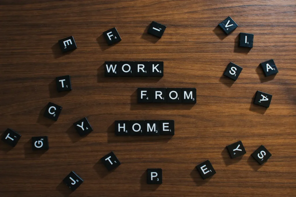 Work from home in tiles