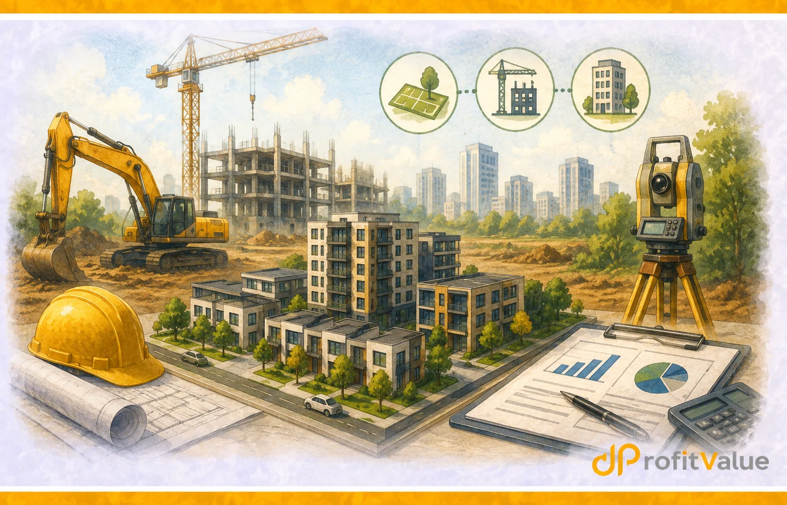 Property development in progress